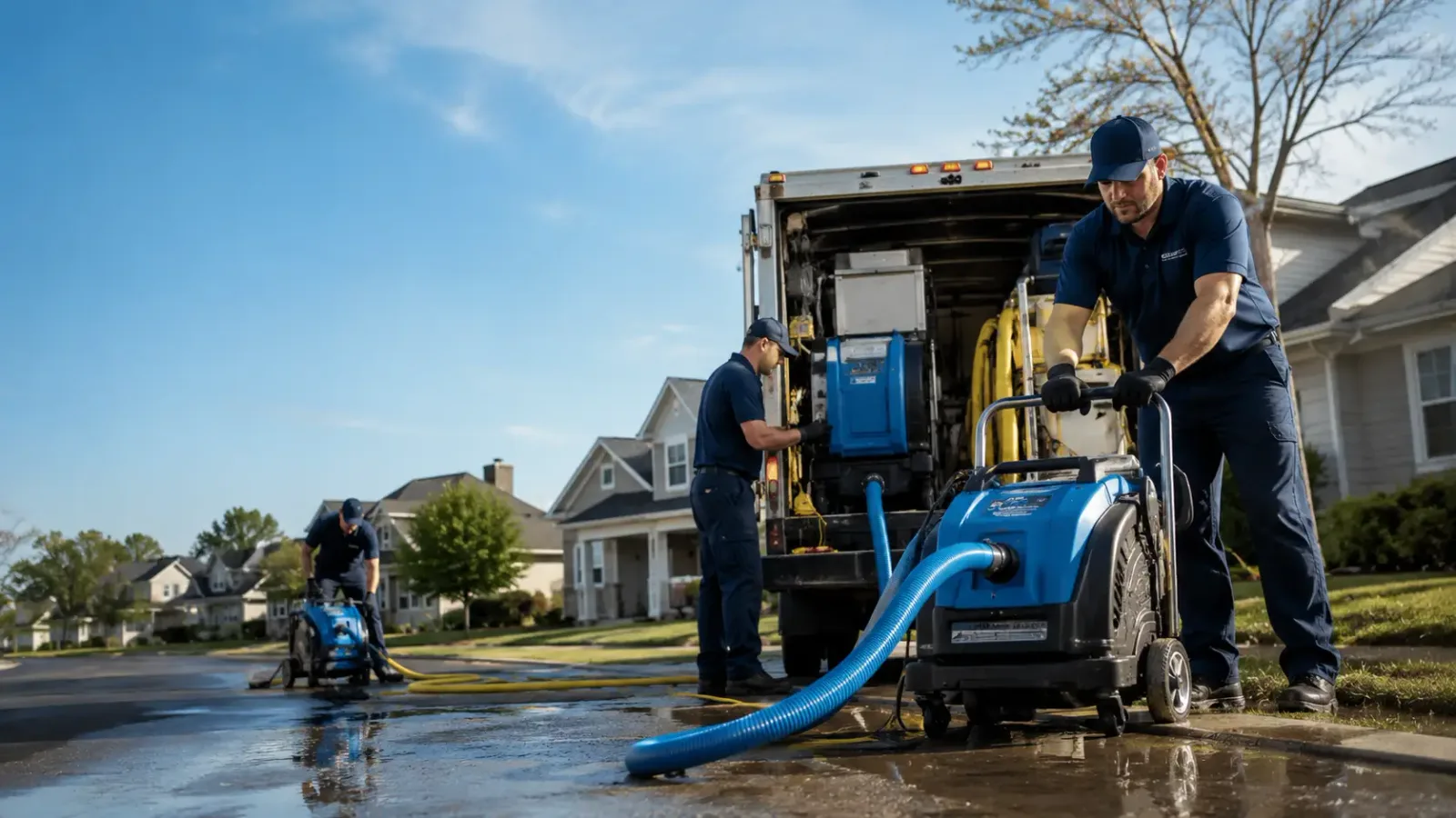 Flood Damage Cleanup in Kegley, WV